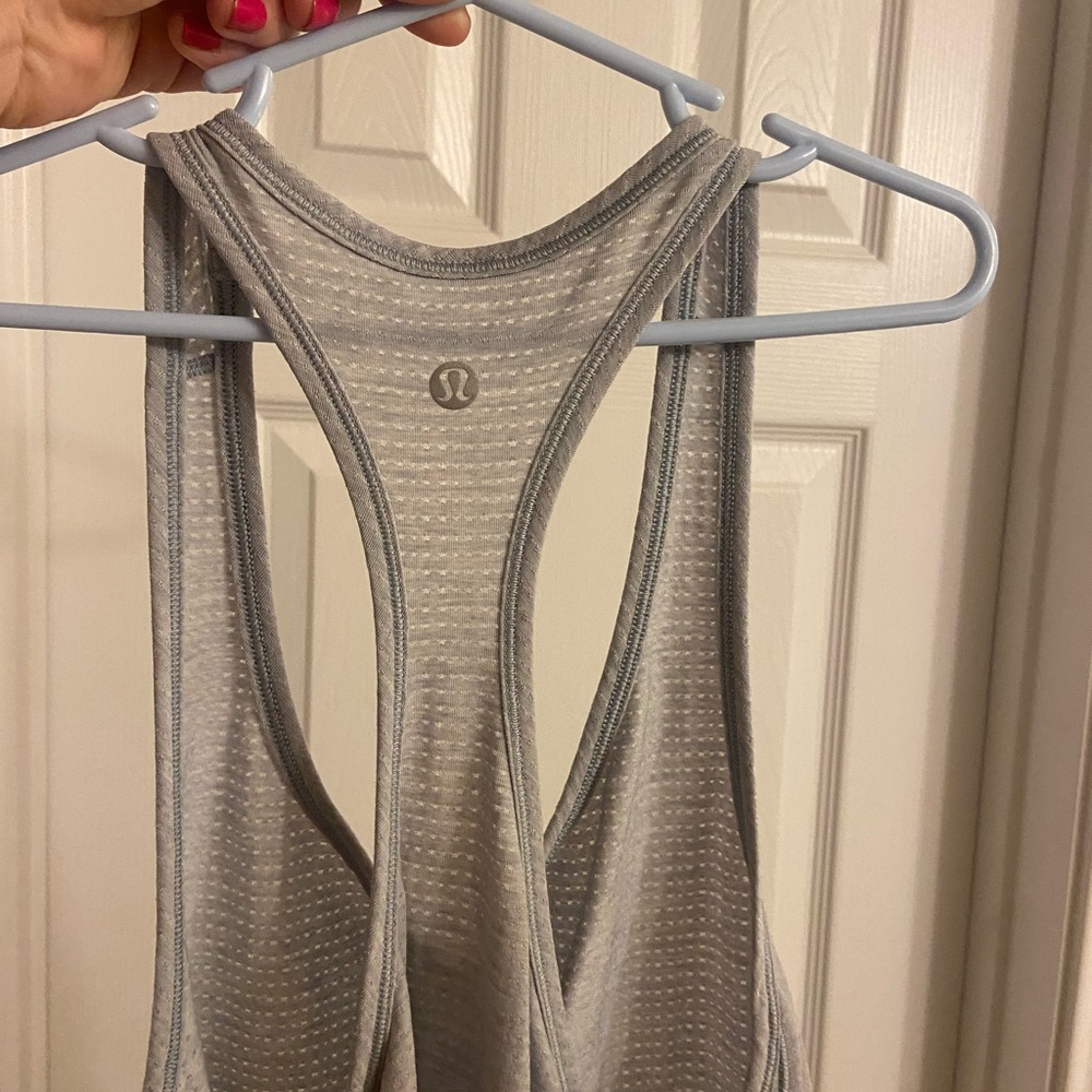 Lululemon Light Grey/Bluish Tank